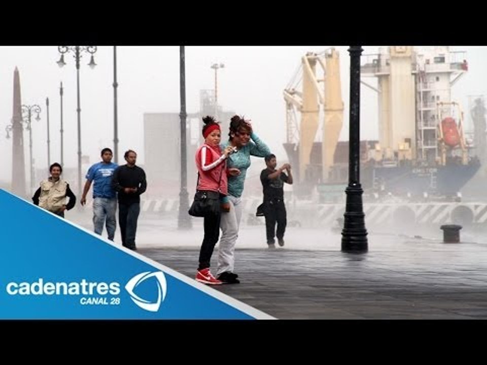 Continúa alerta gris en Veracruz por el frente frío 12