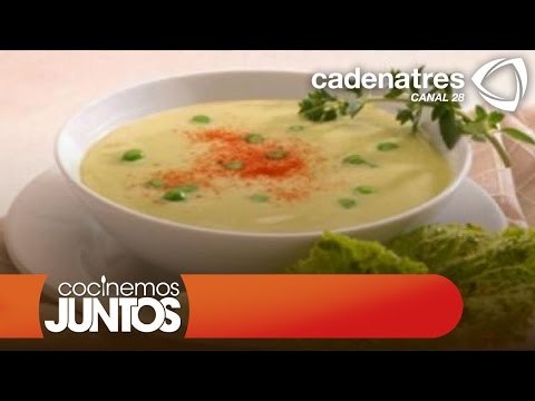 Sopa de verduras con queso / Receta para preparar sopa de verduras