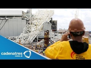Colapsa parte del estadio de Sao Paulo que inaugurará Mundial de Brasil; hay 3 muertos