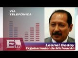 Leonel Godoy habla tras la renuncia de Cuauhtémoc Cárdenas / Pascal Beltrán