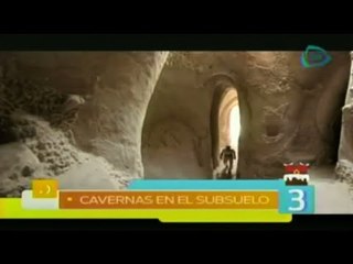 Impresionantes cavernas en el subsuelo