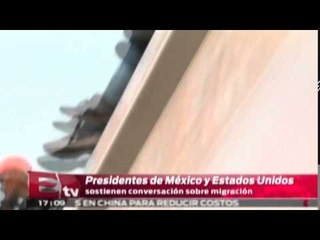 Скачать видео: Presidentes de México y Estados Unidos sostienen conversación sobre migración / Excélsior Informa