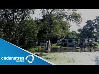 Emiten declaratoria de emergencia para cinco municipios de Tabasco