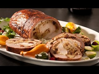 Lomo relleno para fin de año / LOMO RELLENO DE FRUTOS SECOS