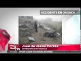 Volcadura de autobús en Oaxaca deja ocho muertos / Titulares de la tarde