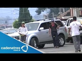 Autodefensas toman poblado de Santiago Acahuato; autoridades descartan entrada de guardias