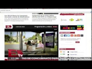 ¿Cómo ver lo que ocurre en TV en el portal de Excélsior? / Excélsior Informa