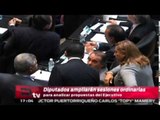 Diputados ampliarán sesiones ordinarias para analizar propuestas del ejecutivo / Excélsior Informa