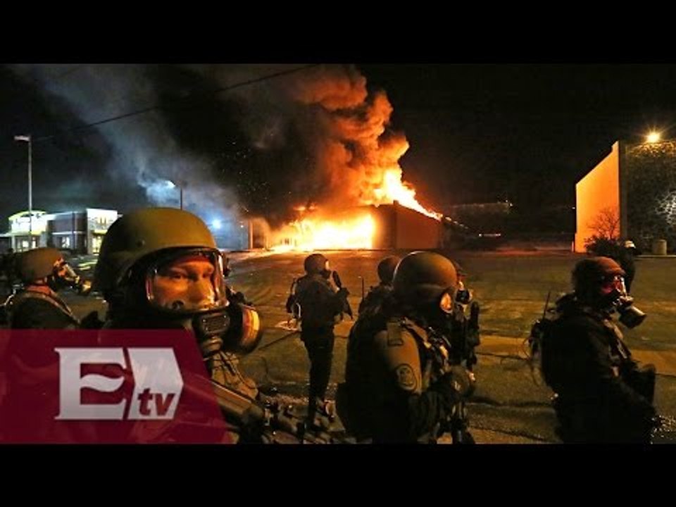 Protestas, saqueos e incendios en Ferguson, Missouri/ Global