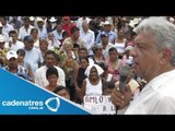 CNTE regresa al zócalo en apoyo a López Obrador