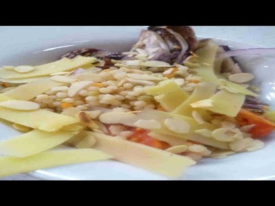 Ensalada de coucous y jitomate