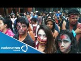 Zombies se apoderan de las calles de la Ciudad de México / Zombie Walk 2013