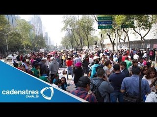Militantes de Morena realizan protesta contra reforma energética frente al Senado