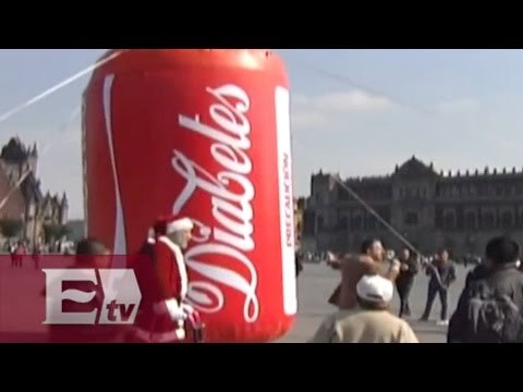 Santa Claus hace llamado a prevenir el consumo excesivo de bebidas azucaradas / Nacional