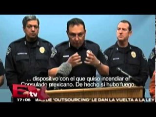 Falleció luego de atentar contra el consulado mexicano / Excélsior Informa