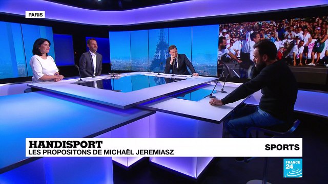 Michaël Jeremiasz sur FRANCE24 : On est invisible dans les médias !