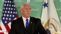 Mike Pence: Russia's Meddling 'Pales In Comparison' To China's