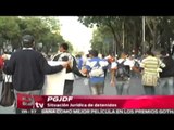 Dan a conocer situación jurídica de los detenidos en la marcha 1DMX / Vianey Esquinca