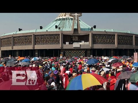 Miles de peregrinos arriban a la Basilica de Guadalupe / Excélsior Informa