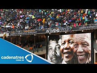 Personalidades y Jefes de Estado se dan cita a ceremonia fúnebre en recuerdo a Nelson Mandela