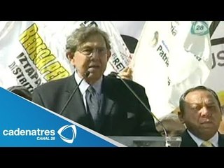 Télécharger la video: Cuauhtémoc Cárdenas advierte alargue de lucha contra la reforma energética