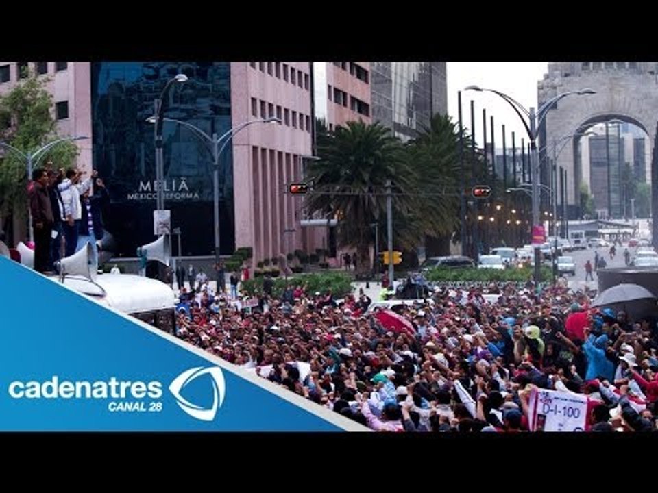 Maestros de la CNTE desquician la ciudad
