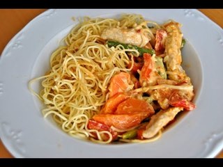 Satay de pollo / Cómo hacer satay de pollo fácil y rápido