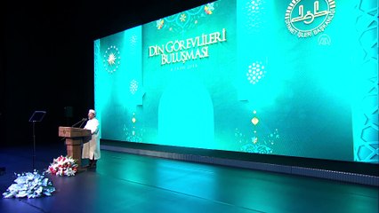 Erbaş: 'FETÖ, DEAŞ ve benzeri yapılara, şahıslara asla fırsat vermeden milletimize hizmet etmeye çalışıyoruz' - ANKARA