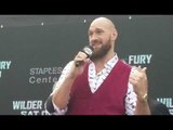 Tyson Fury: 35 Deontay Wilder fights have been vs TOMATO CANS!