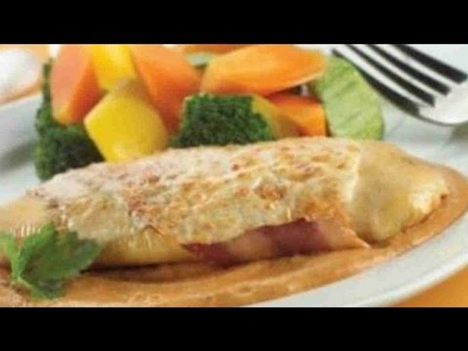 Pechuga de pollo en salsa de requesón