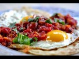 Cómo hacer pizza ranchera para el desayuno / Receta de pizza mexicana