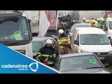 Impresionante carambola donde 132 vehículos fueron impactados (VIDEO)