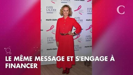 PHOTOS. January Jones fait tomber le haut pour soutenir Octobre Rose