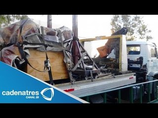 Encuentran camión con material radioactivo