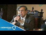 Cuauhtémoc Cárdenas ve en la consulta popular un freno para la reforma energética