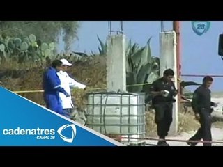 Permanece material radioactivo en Hueypoxtla; persiste temor en pobladores por cobalto