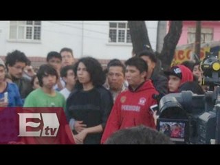 Liberan a 3 jóvenes detenidos por marchas del 1 de diciembre / Comunidad con óscar Cedillo