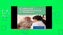 F.R.E.E [D.O.W.N.L.O.A.D] Cultural Competencies For Nurses [E.P.U.B]