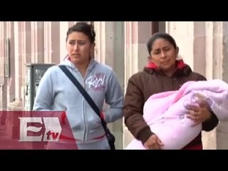 Bajas temperaturas azotan varios estados del país / Vianey Esquinca