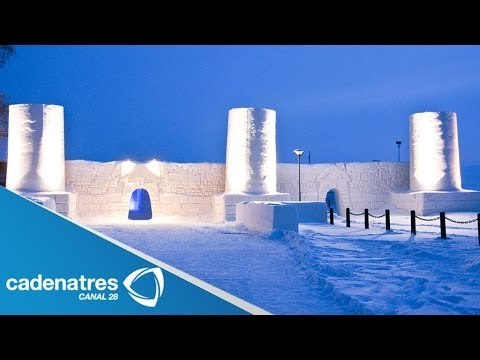 Bélgica realiza Festival Internacional de Esculturas de Hielo