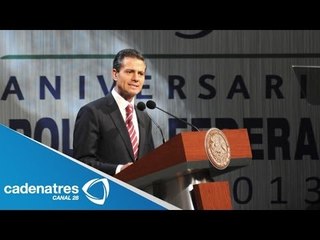 Peña Nieto llama a redoblar esfuerzos en contra del crimen organizado