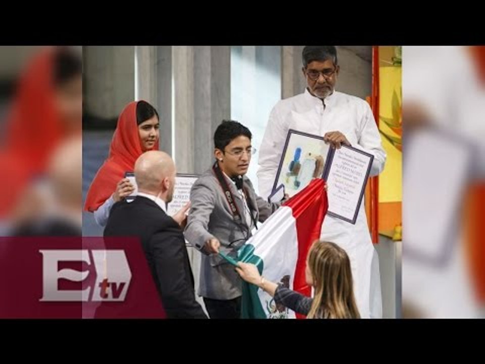 ¿Quién es el mexicano que irrumpió en ceremenia del Premio Nobel de la Paz? / Vianey Esquinca
