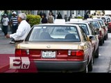 Taxistas del DF demandan a autoridades por Apps para renta de autos / Vianey Esquinca
