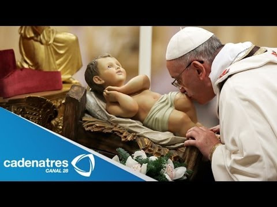Papa Francisco oficia su primera misa de Gallo en El Vaticano / Navidad 2013