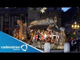 Nacimiento con figuras gigantes adornan El Vaticano / Navidad 2013