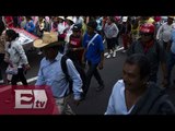 Maestros de Guerrero obligan a perredistas a marchar con ellos / Excélsior informa