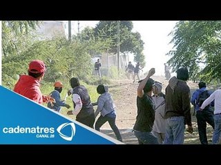 CNTE vuelve a recuperar escuela de Oaxaca bajo violencia (VIDEO)