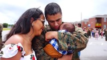 Marine’s Heartwarming Reaction To Meeting His Son For The First Time