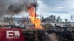 Toma clandestina de combustible provoca explosión en Huehuetoca, Edomex/ Comunidad