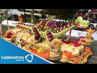 Preparan desfile de la rosa en Estados Unidos / rose parade in the U.S.